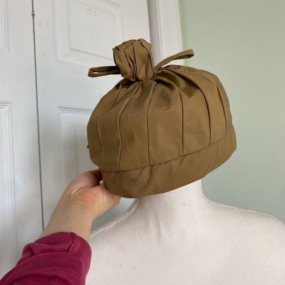 1950s/60s Tan Millinery Hat